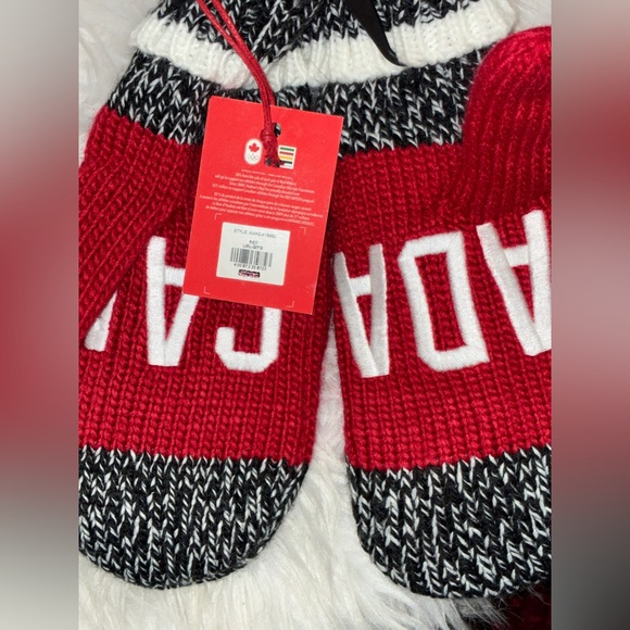 Canada Olympic Games mittens Unisex Adult L/XL - NWT - Picture 2 of 5